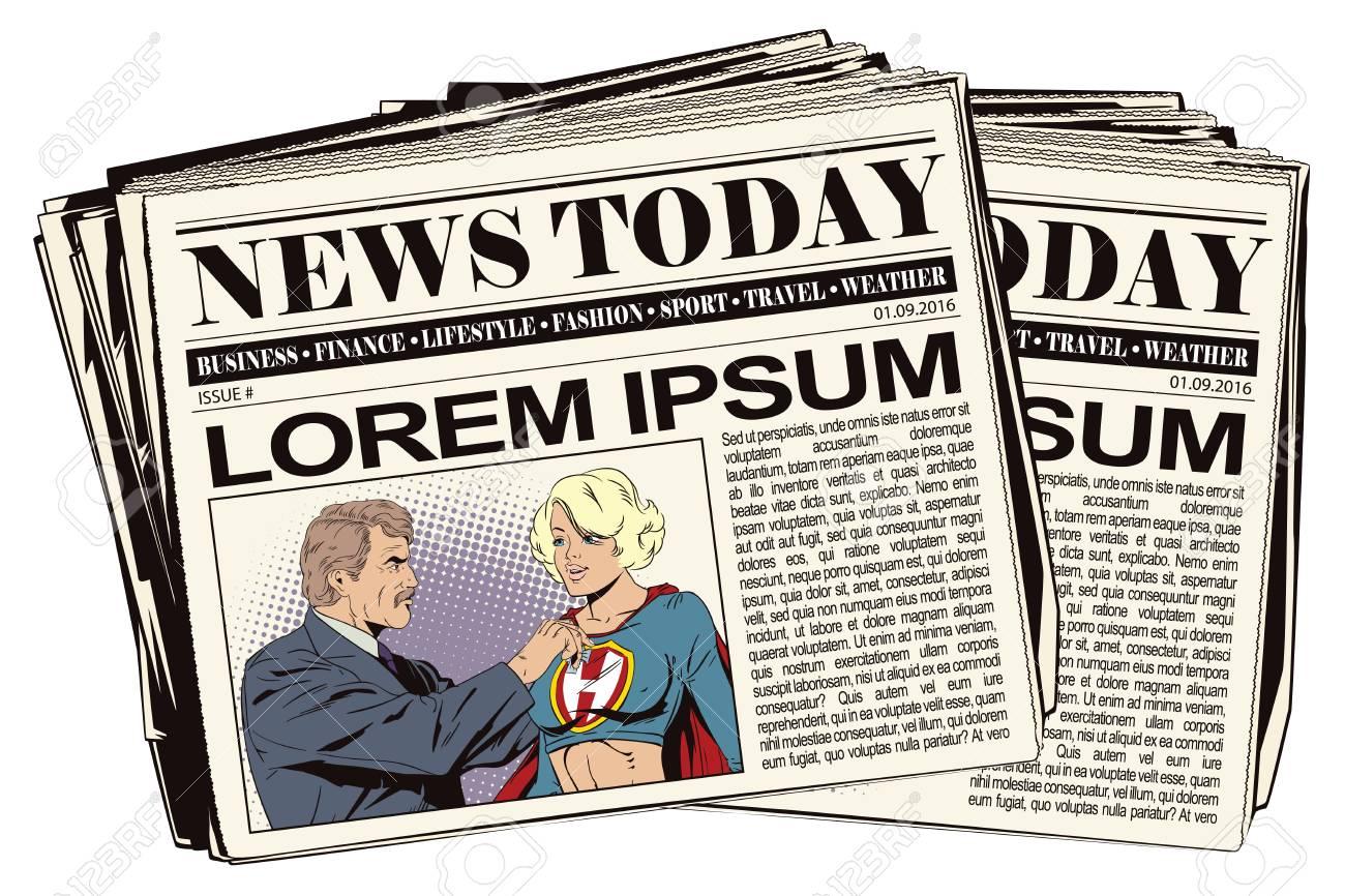Karma Super Héros Décerné Une Médaille Article De Journal